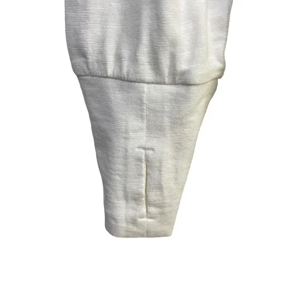 Cutter & Buck Knit Top S White Graphic Long Sleeve Athleisure Sporty Comfort NEW - Picture 4 of 13